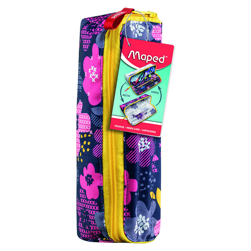 Image of Pennfodral Maped Xxl Empty Pencil Case Pattern Pink 931908 3154149319084