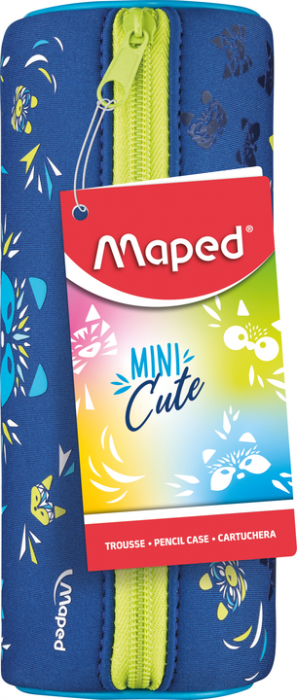 Image of Pennetui Maped Pencil Case Mini Cute Kids Blue 934804 3154149348046