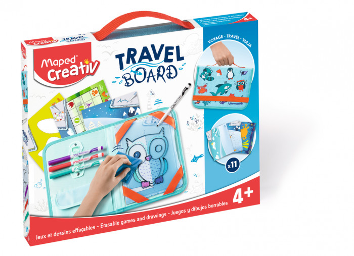 Image of Ritbräda Maped erasable drawing kit - Animals (4F) 4+ 969310 3154149693108