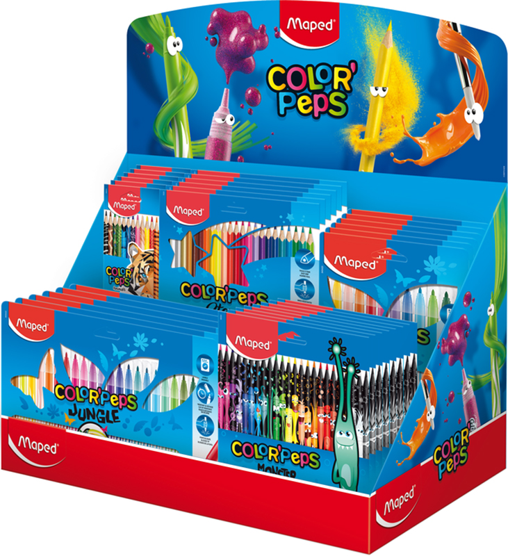 Image of Färgpennset Maped Discovery Color Pep´s Best sellers 993325 3154149933259