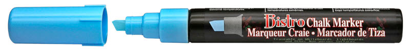 Image of Tavelmarker Chalk Marker Chisel, Fluorserande Blå   (6F) 53074 28617483436