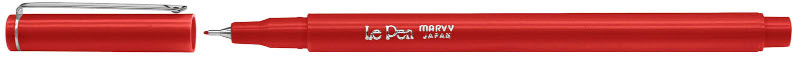 Image of Fiberpenna Marvy Uchida Le Penn Red (12F) 59501 28617430201