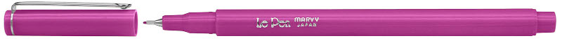 Image of Fiberpenna Marvy Uchida Le Penn Neon Violet (12F) 59509 28617431086