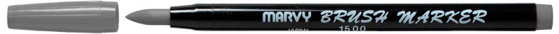 Image of Penselpenna Marvy Uchida Brush Marker Grey (12F) 59535 28617151205