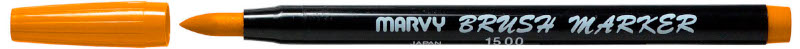 Image of Penselpenna Marvy Uchida Brush Marker Ochre (12F) 59536 28617151304