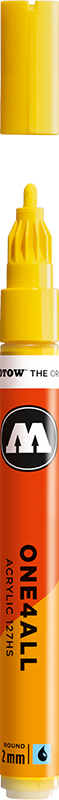 Image of Akrylmarker Molotow 127HS 2mm zinc yellow 006 127201 4250397600048