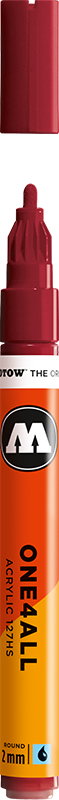 Image of Akrylmarker Molotow 127HS 2mm burgundy  086 127204 4250397600079