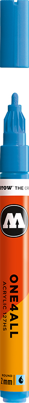 Image of Akrylmarker Molotow 127HS 2mm shock blue middle 161 127205 4250397600086
