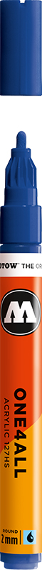 Image of Akrylmarker Molotow 127HS 2mm true blue  204 127206 4250397600093