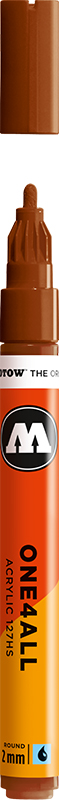 Image of Akrylmarker Molotow 127HS 2mm hazelnut brown 092 127210 4250397600130