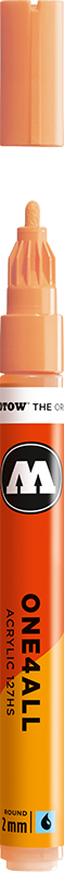 Image of Akrylmarker Molotow 127HS 2mm peach pastel 117 127214 4250397600178