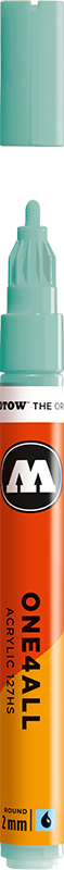 Image of Akrylmarker Molotow 127HS 2mm lago blue pastel 020 127215 4250397600185