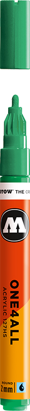 Image of Akrylmarker Molotow 127HS 2mm lagoon blue  206 127221 4250397600246