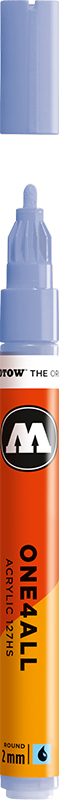 Image of Akrylmarker Molotow 127HS 2mm blue violet pastel 209 127228 4250397600314