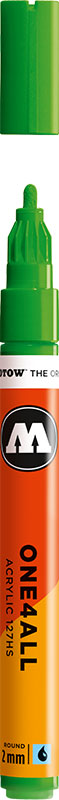 Image of Akrylmarker Molotow 127HS 2mm KACAO77 green 222 127234 4250397600376