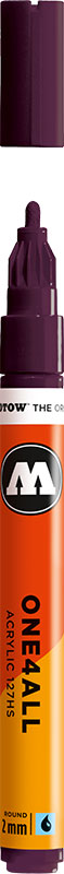 Image of Akrylmarker Molotow 127HS 2mm  purple violet 233 (6F) 127239 4250397624211