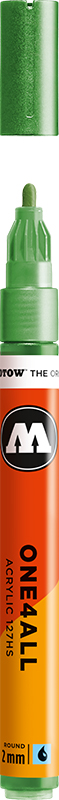 Image of Akrylmarker Molotow 127HS 2mm metallic green 226 127304 4250397606477