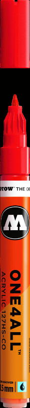 Image of Akrylmarker Molotow 127HS-CO 1,5mm traffic red  013 127402 4250397606057