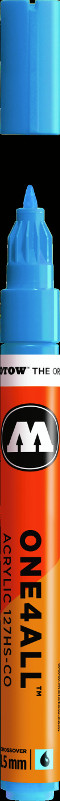 Image of Akrylmarker Molotow 127HS-CO 1,5mm shock blue middle 161 127405 4250397606088