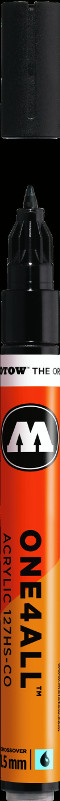 Image of Akrylmarker Molotow 127HS-CO 1,5mm signal black 180 127412 4250397610023