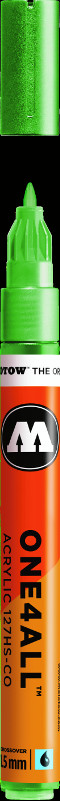 Image of Akrylmarker Molotow 127HS-CO 1,5mm metallic green 226 127504 4250397610290