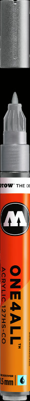 Image of Akrylmarker Molotow 127HS-CO 1,5mm metallic silver 227 127505 4250397610306