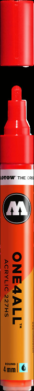 Image of Akrylmarker Molotow 227HS 4mm traffic red 013 227202 4250397600581