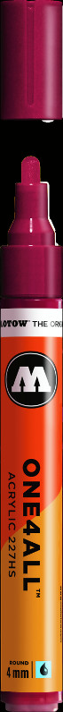 Image of Akrylmarker Molotow 227HS 4mm burgundy 086 227204 4250397600604