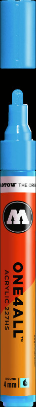 Image of Akrylmarker Molotow 227HS 4mm shock blue middle 161 227205 4250397600611