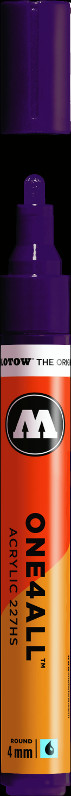 Image of Akrylmarker Molotow 227HS 4mm  purple violet 233 (6F) 227239 4250397624310