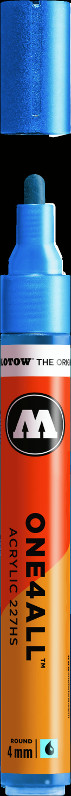Image of Akrylmarker Molotow 227HS 4mm metallic blue 224 227302 4250397606514