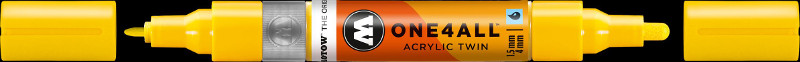 Image of Akrylmarker Molotow 1,5 + 4mm zinc yellow 006 227401 4250397632506