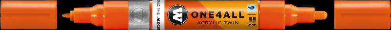 Image of Akrylmarker Molotow 1,5 + 4mm DARE orange 085 227403 4250397632551