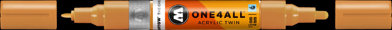 Image of Akrylmarker Molotow 1,5 + 4mm ocher brown light 208 227425 4250397640105