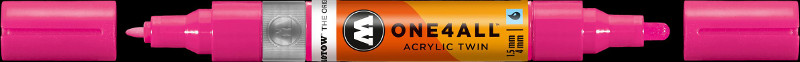 Image of Akrylmarker Molotow 1,5 + 4mm neon pink fluo. 217 227431 4250397635293