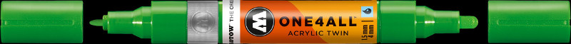 Image of Akrylmarker Molotow 1,5 + 4mm KAKO77 green 222 227434 4250397632537