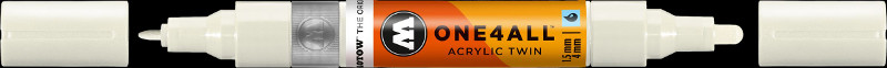 Image of Akrylmarker Molotow 1,5 + 4mm  nature white 229 (6F) 227435 4250397640204