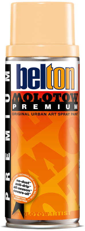 Image of Sprayfärg Molotow Premium 400ml  apricot beige 195  (6F) Utgår 327004 4015962732049