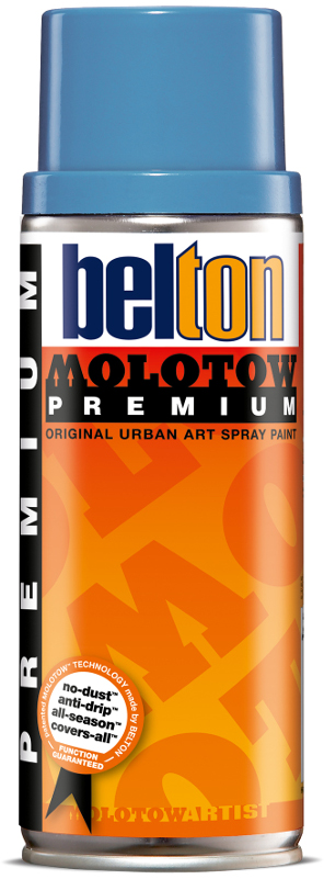 Image of Sprayfärg Molotow Premium 400ml  jeans blue 100  (6F) 327030 4015962732308