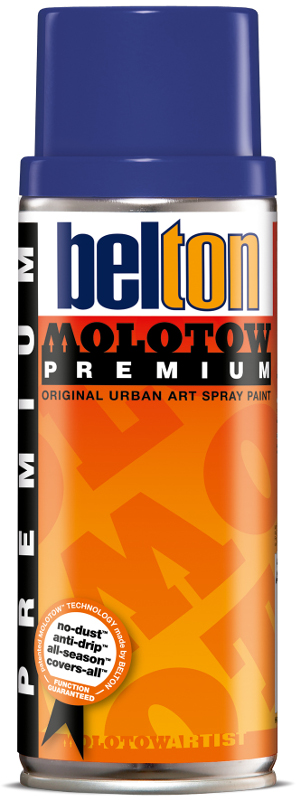 Image of Sprayfärg Molotow Premium 400ml  night SEEN blue 079*  (6F) 327041 4015962732414