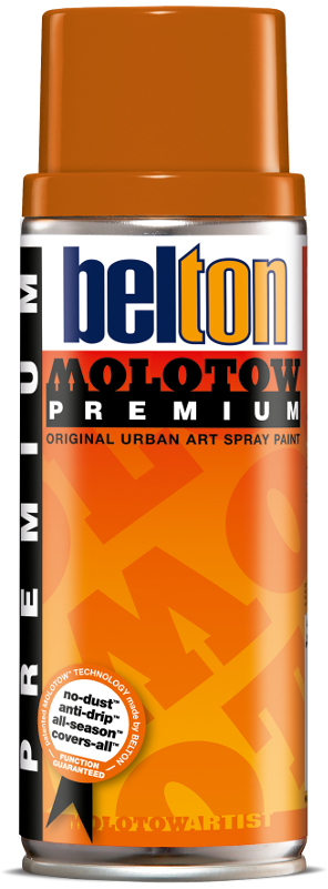 Image of Sprayfärg Molotow Premium 400ml  orange brown 201  (6F) 327076 4015962732766