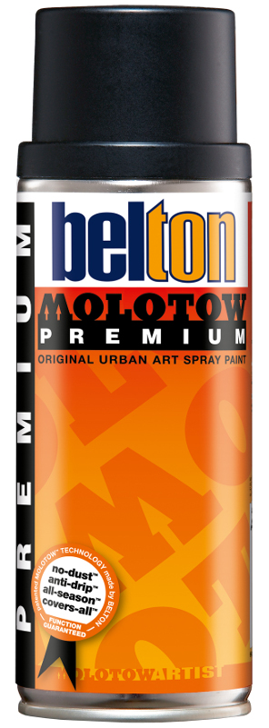 Image of Sprayfärg Molotow Premium 400ml  deep black 221 * (6F) 327080 4015962732803