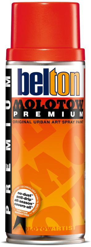Image of Sprayfärg Molotow Premium 400ml  shock orange 031 * (6F) 327088 4015962732889