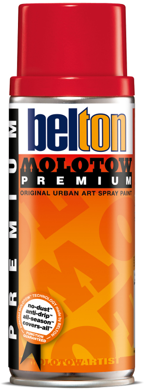 Image of Sprayfärg Molotow Premium 400ml  tornado red 017 * (6F) 327098 4015962732988