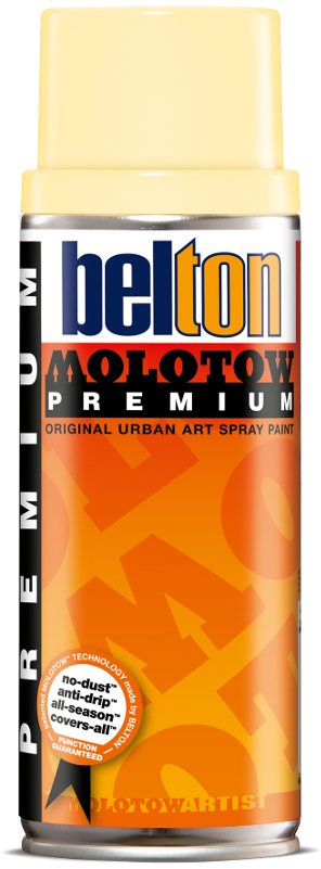 Image of Sprayfärg Molotow Premium 400ml  vanilla 006  (6F) 327115 4015962733152