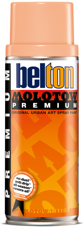 Image of Sprayfärg Molotow Premium 400ml  peach 025  (6F) 327117 4015962733176