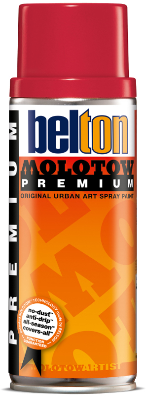 Image of Sprayfärg Molotow Premium 400ml  raspberry red 043  (6F) 327137 4015962733374