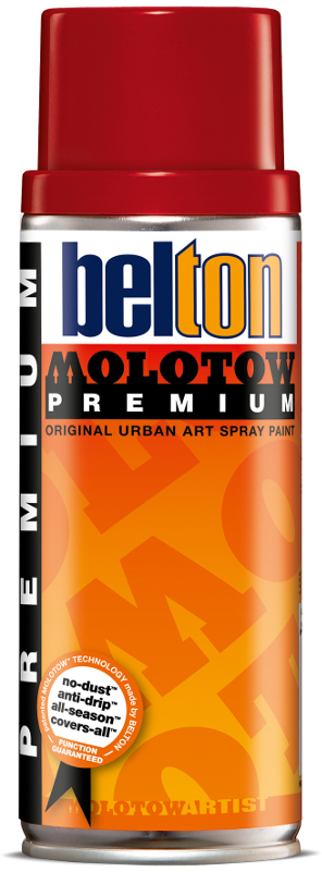 Image of Sprayfärg Molotow Premium 400ml  ruby red 018 *(6F) 327166 4015962733664