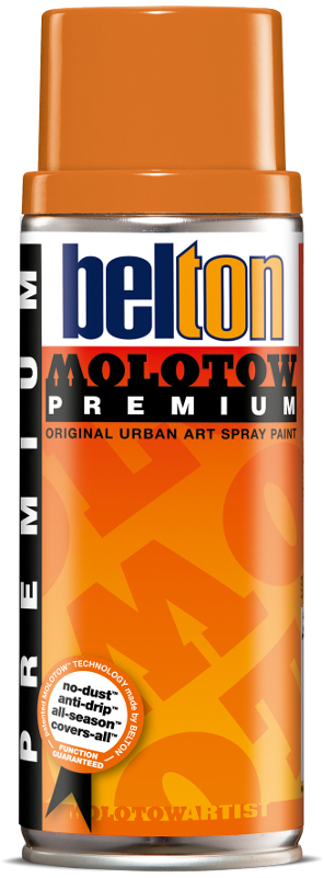 Image of Sprayfärg Molotow Premium 400ml  orange brown middle 200  (6F) 327182 4015962733824