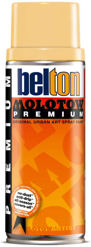 Image of Sprayfärg Molotow Premium 400ml  sahara beige middle 190 * (6F) Utgår 327231 4015962728912
